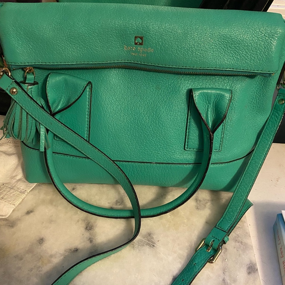 Kate spade teal purse
